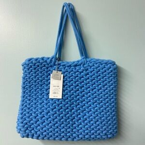 Target A New Day Periwinkle Rope Bag